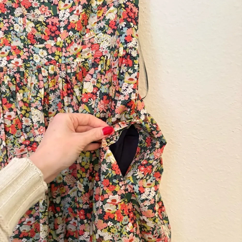 J. Crew X Liberty Thorpe Dress 0